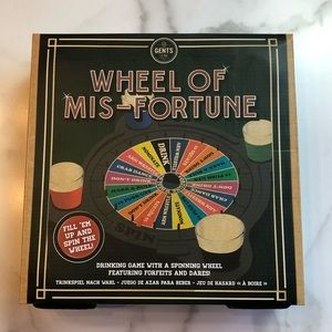Wheel Of Misfortune Drinking Board Game